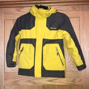 Boys Marmot hooded winter jacket